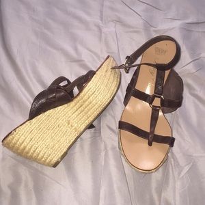 Juicy contour wedge sandal